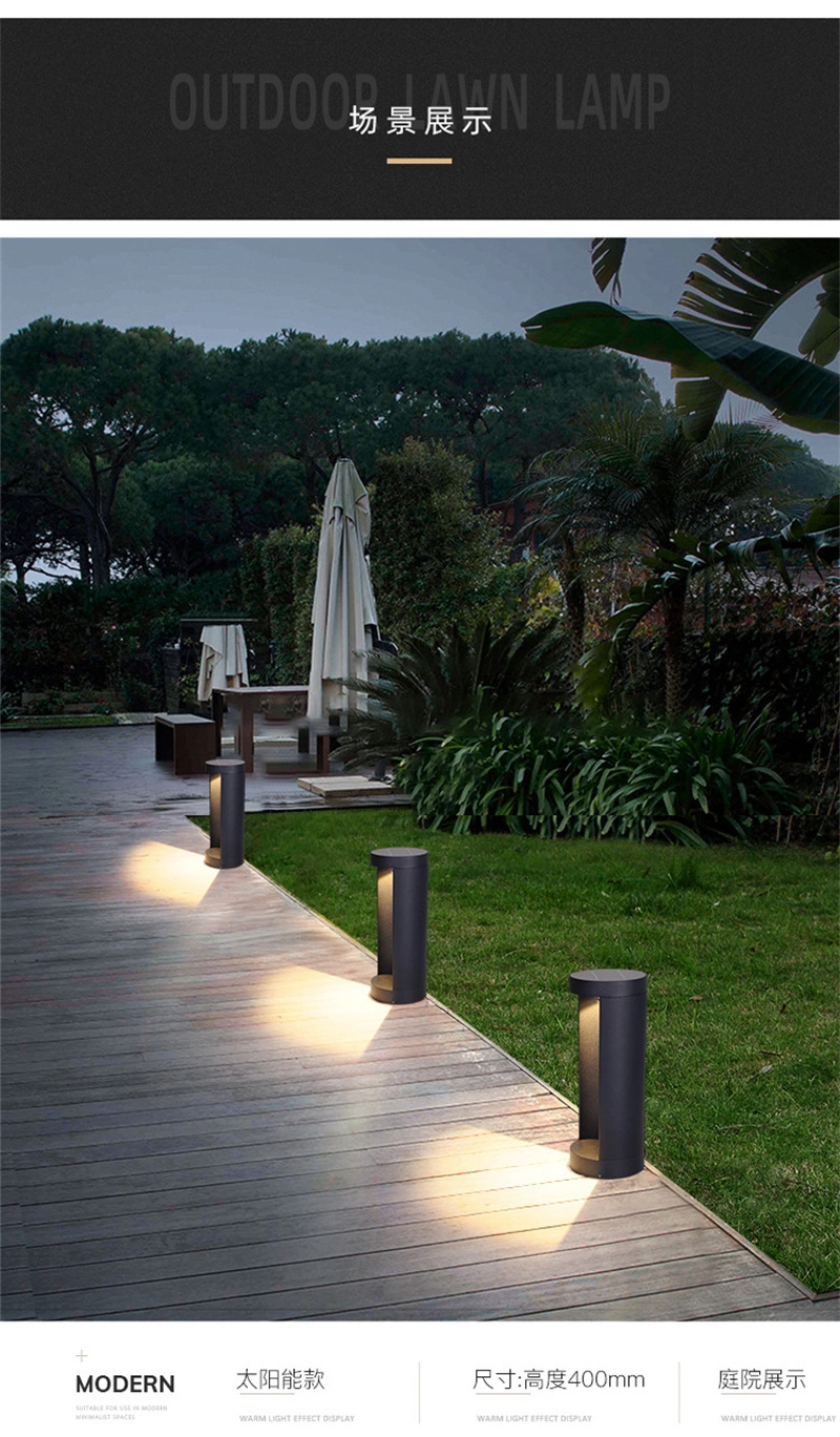 New Outdoor Decoration Solar Lawn Light Hot Sale LED Solar Garden Light